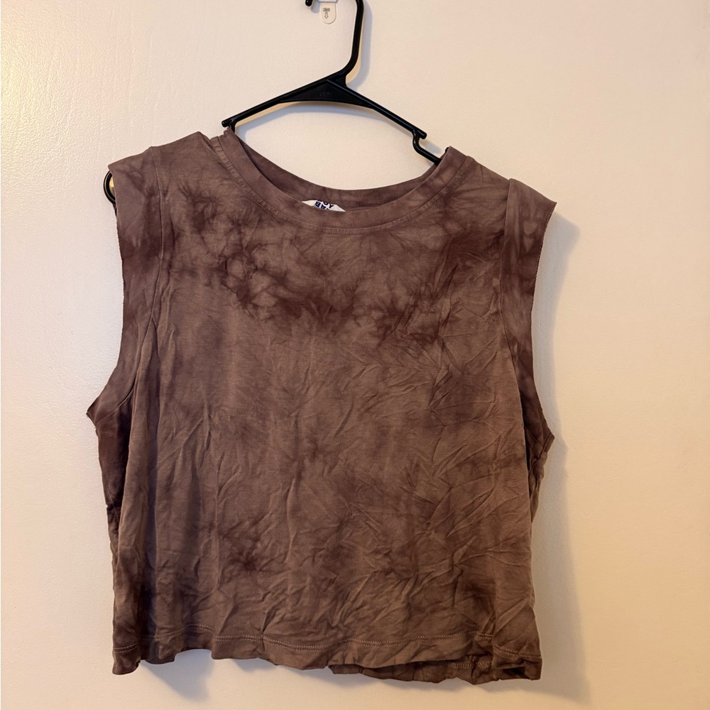Tie-Dye Sleeveless Top